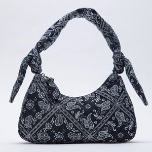 Zara Bandana Paisley Soft Purse